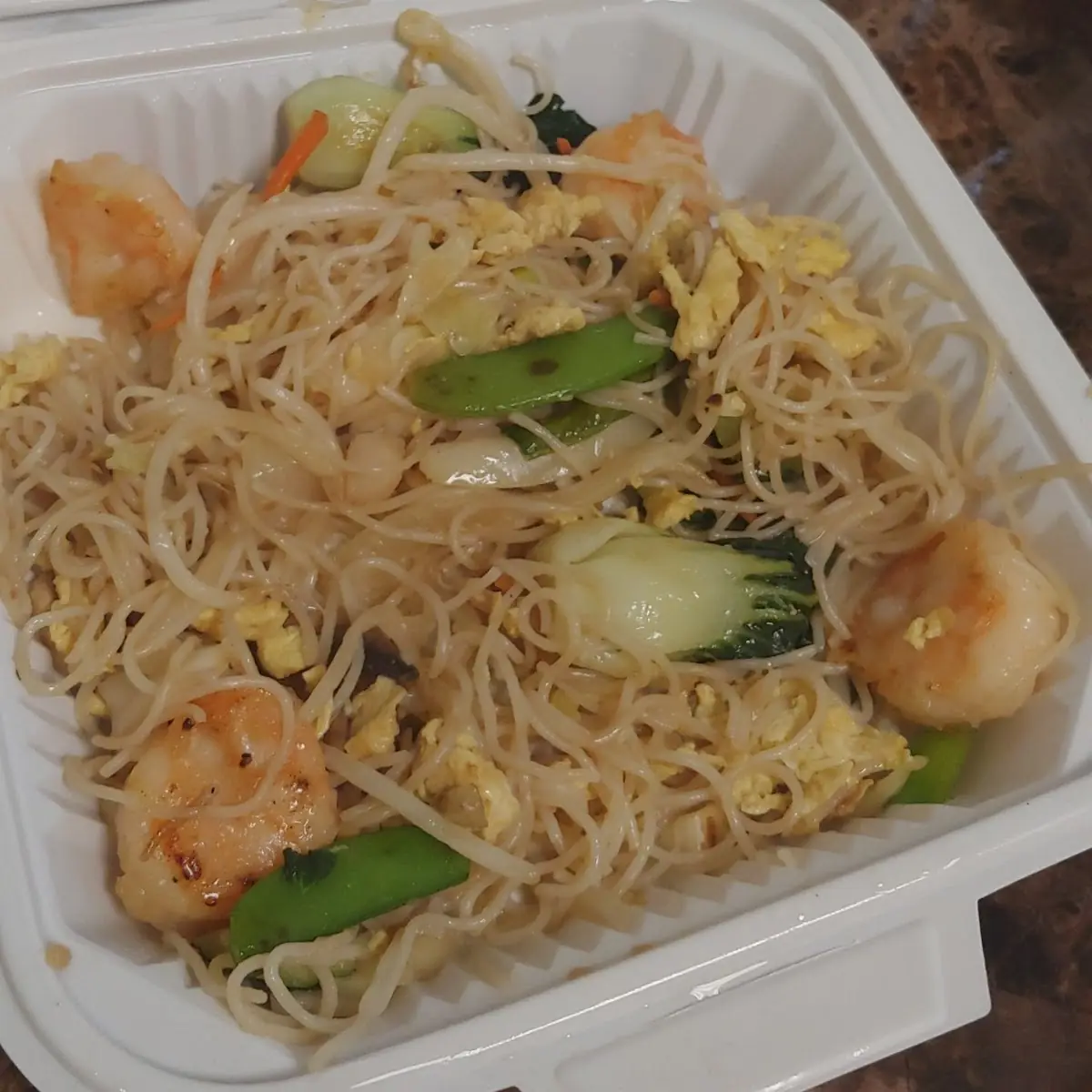shrimp rice noodle 虾炒米粉